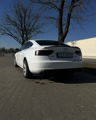 Audi A5 cena 43999 przebieg: 151000, rok produkcji 2009 z Zambrów małe 92